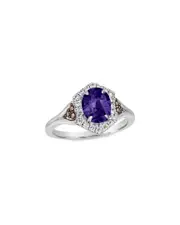 Le Vian 14K 1.31 ct. tw. Diamond & Tanzanite Half-Eternity Ring