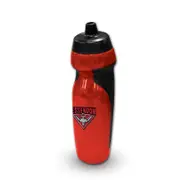 AFL Sports Drink Bottle 640ml - Essendon Bombers - Rubber Grip