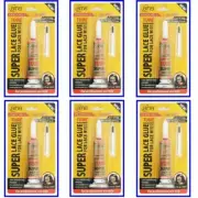 6Pc BMB Super Lace Glue Tube For Lace Wigs Crazy Hold 100% Waterproof Glue -1oz