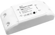 WiFi Light Switch, WiFi+BT 10A Switcher RF Wirel Remote Control Switch Kit, Status Feedback Compatible with Alexa & Home Assistant Voice Control r Function White