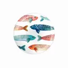 Mullets Melamine Dinner Plate / Set of 4 dinner Plate-9.8"