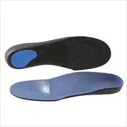 [Generic] Orthotics Insoles/Inserts/Pads with Arch Supports for Flat Feet,Plantar Fasciitis,Feet Pain,Pronation,Heel Pain for Men and Women Shoes (Blue, S)