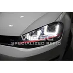 OK商城 HID 福斯 GOLF 7 七代 GTI 樣式 大燈 總成 DRL LED 日行燈