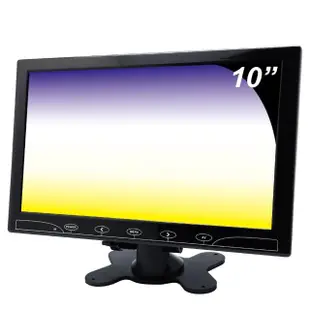 【CHICHIAU】10吋LED液晶螢幕顯示器-AV、VGA、HDMI