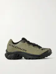 [Salomon] Salomon - Xt-4 Og Protective Rubber And Ripstop Sneakers - Green - UK 5.5 UK 5.5 Green