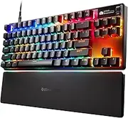 SteelSeries Apex Pro TKL Gen 3 Mechanical Gaming Keyboard with OmniPoint 2.0 HyperMagnetic Adjustable Switches, USB, 108 Keys, RGB Backlighting