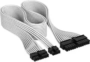 Corsair Premium Individually Sleeved Type-5 ATX 24-Pin PSU Cable - White