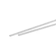 Titanium Round Rod,Half-Hard TC4 Titanium Alloy,Round Bar Rod,2 x 200mm 2pcs