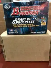 2001 Bowman Baseball Factory Sealed Draft Picks & Prospects Set
