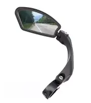 Hafny Handlebar Bike Mirror, Stainless Steel Mirror, Safe Rearview Mirror,HF-...