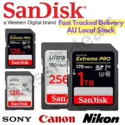 SD Card SanDisk 64GB 128GB 256GB Ultra Extreme PRO SDXC SDHC Camera Memory 4K