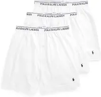 在飛比找Yahoo奇摩購物中心優惠-Polo Ralph Lauren 男四角內褲多色3件裝