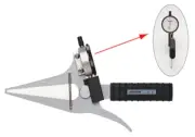 PEACOCK Dial Caliper Gauge LA-9 Graduation 0.1mm Range 30mm Made in Japan