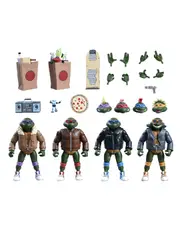 Punk Turtles 4 Pack - 7" Scale Action Figures - TMNT (Cartoon) - NECA Collectibles