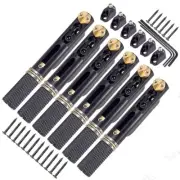 6 Strings Headless Guitar Bridge Saddle Single Bridge for Headless Guitar Parts