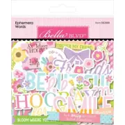 Bella BLVD ~ JUST BECAUSE ~ Ephemera Words Die Cuts