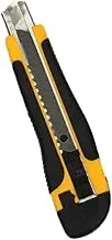 Heavy Duty Utility Knife Box Cutter Slide Retractable knife 18mm Snap Off Knife Blades Long Last Hand Craft Tool Rubber Handle