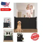 Mesh Baby Gate with Automatic Lock - 2024 Design, Perfect for Babies and Pets