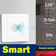 AC 220V LED PIR Motion Sensor Light Switch InfraredSmart Switch For Corridor