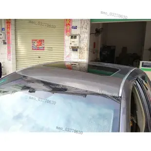 【臺灣熱賣】汽車天窗改裝 仿真天窗 全景天窗貼膜 車頂膜 個性貼 假天窗貼 高亮天窗 車頂貼 仿天窗貼紙 ECX5