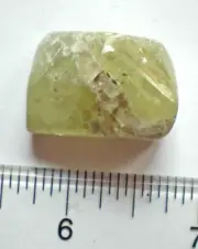 Green Kunzite (Hiddenite) Polished Specimen, 23 grams, Brazil r537q