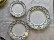 Raynaud Heloise Dinner, Salad And Bread Plate