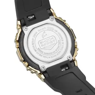 CASIO G-SHOCK 經典方框 奢華黑金電子腕錶 GM-S5600GB-1