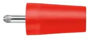 CONN, Banana, PLUG, 32A, RED, Banana Test Connectors SURB 2112 NI / RT