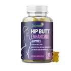 Private Label Hip Butt Enhancing Gummies Rose Hips Fruit 60 Vegan Gummies