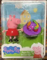Peppa Pig 2003 Peppa Pig Dresses Up! Mini Figure New In Box