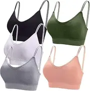 [Generic] Womens Bra 36c Camisole Vest Sexy Underwear Women Female Bras Cup Comfortable Chest Big Bras