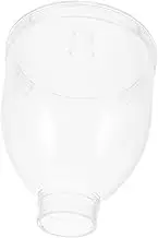ULTECHNOVO Transparent Coffee Bean Container Jumping Grinder Replacement Bin for Easy Monitoring Compact Design and Removable Parts for Effortless Cleaning