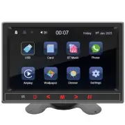 7in Touch Screen Display Monitor Mirror Link For Car Reverse Rearview Carplay (for: Fiat)