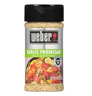 Weber Garlic Parmesan Seasoning 4.3 Ounce Shaker