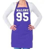 Malone 95 - Unisex Adult Apron - Lyrics Music Musician Fan Post Love