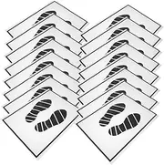 Automotive Floor Mats 80pcs Car Paper Floor Mats Waterproof Disposable and Easy to Clean Protect Your Carpet Versatile Use