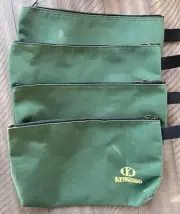 4 Pack Upgrade Zipper Canvas Tool Pouch, 20 Oz Heavy Duty Tool Bag, Water Resist