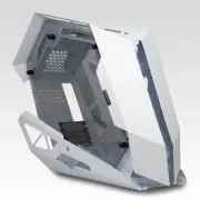 White Alien Gaming PC Computer Case Chassis Tempered Glass ATX Tower