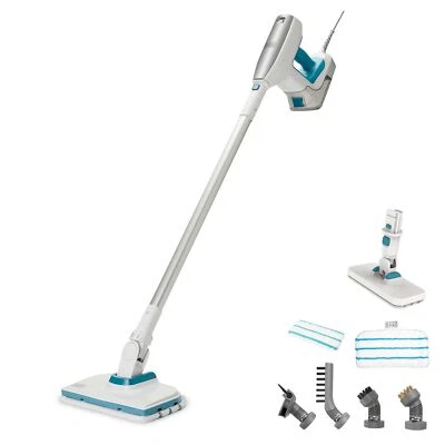 BLACK DECKER Multipurpose Steam Cleaner 99.9 Germs Killed 7 Attachments