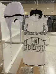 Star Wars, Girl STORM TROOPER Fancy Sequin Dress Halloween Costume Child size 14