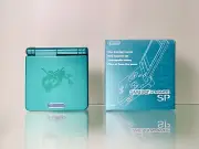 ❤️ RAYQUAZA GREEN NINTENDO GAME BOY ADVANCE SP CUSTOM IPS BACKLIGHT BACKLIT ⚡️