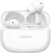 [realme] T310 Bluetooth 5.4 Headphones, Wireless Headphones, 46dB, Hybrid Noise Cancellation, 12.4mm Dynamic Bass Driver, 40 Hours Total Playback, IPX5 Water Resistance, White