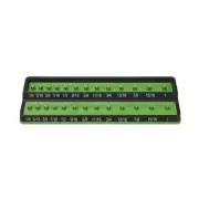 PSH38S-GRN Mechanic's Time Savers 3/8" SAE Peg Socket Holder - Green