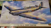 Hasegawa 1/48 SPITFIRE Mk.Vb 'NIGHT FIGHTER' SEALED MODEL KIT 09315