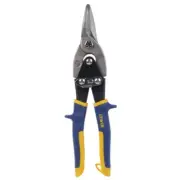 Irwin 2073113 10" Pro Snips Sheet Metal Cutter Plastic Rubber Cuttting Leverage