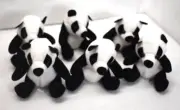 Oriental Trading Plush Stuffed Animal Panda Bear Black & White Plush Lot of 6