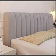 Bed Headboard Covers, Bed Headboard Slipcover for Single/King/Double, Velvet Cotton Quilted Headboard Covers Slipcover, Queen King Bed Head Cover, Backrest Protector Headboards Cover Bedroom Decorati