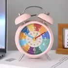 Cartoon Number Student Educational Alarm Clock Desktop Clock Bedside