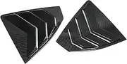 Compatible For Subaru WRX S4 STI VB 2022 2023 Car Rear C Pillar Window Cover Louver Shutter Cover Dry Carbon Fiber Carbon Fiber Accessories