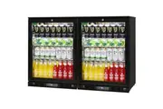 Alfresco Glass 2 Door Bar Fridge Combination Extremely Energy Efficient